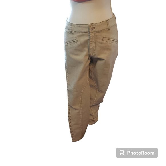 Peruvian Connection Cream Pants (4) - Picture 1 of 7